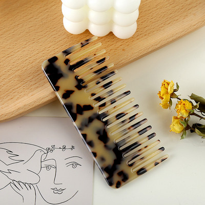 Acetatni antistatički masažni udobni šareni češljevi za kosu Frizerski češalj Četka za kosu za žene Djevojke Alati za oblikovanje kose