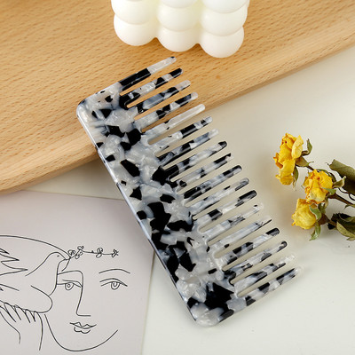 Acetatni antistatički masažni udobni šareni češljevi za kosu Frizerski češalj Četka za kosu za žene Djevojke Alati za oblikovanje kose