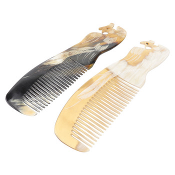 Comb Hair Omb Combs Φαρδιά οδοντική βούρτσα μασάζ Ge Hai Horn H Γυναικείες Άντρες Ξεμπέρδεμα Ox Massager Head Anti Phoenix Natural Scalp