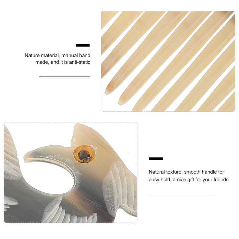 Šukos dvipusis graviravimas Patvarus Girl Daugiafunkcis natūralus galvos masažo įrankis