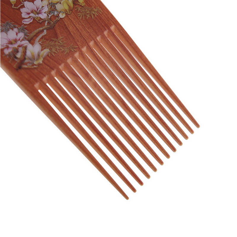 3 pakuotės Afro šukos, Afro šukos vyrams ir vyrams, medinės šukos pakeliančios plaukų rinkimo šukuosenos formavimo įrankis garbanotiems plaukams (,, )