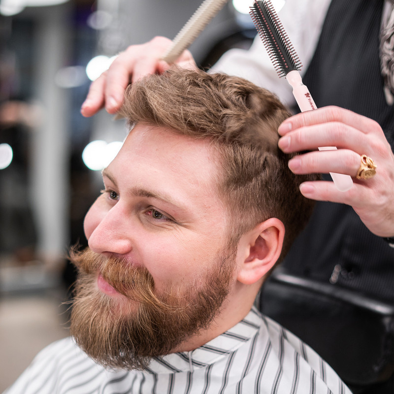 Plaukų formavimo šepetys Roll plaukų šepetys Plaukų džiovinimo šepetys Plaukų šepetys moterims