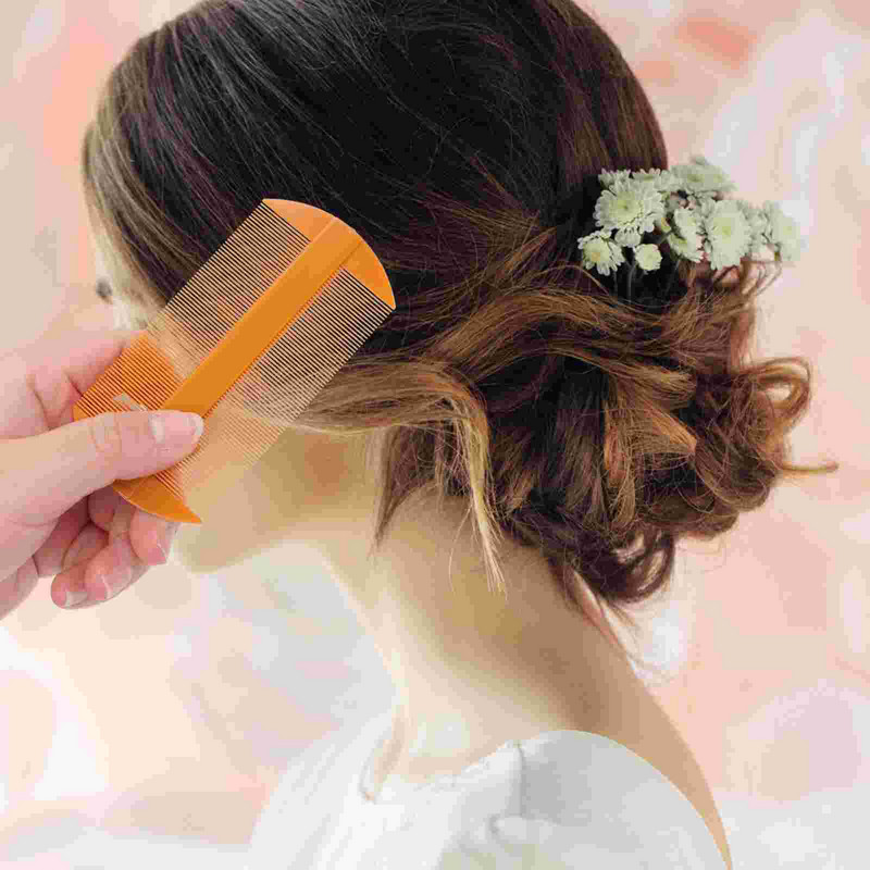 3 tk kamm Kahepoolne hammaste juuksuri praktiline kirpude juuksehari massaažitööriist