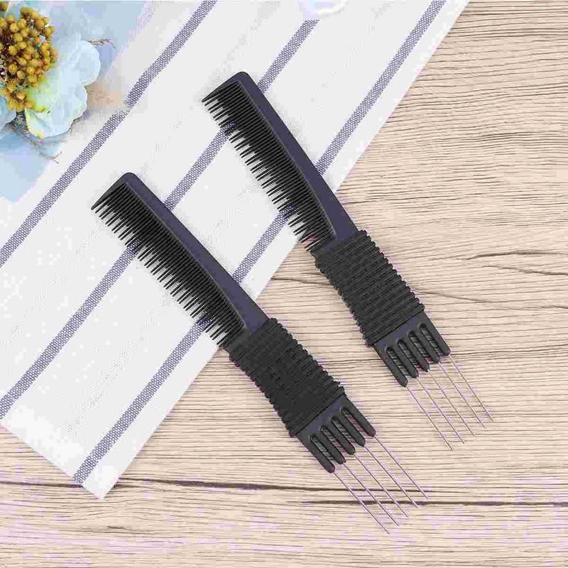 Češalj s kopčom od crnih ugljičnih vlakana i antistatičkim češljem za kosu