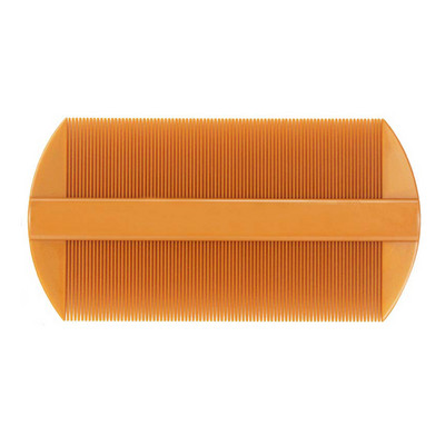 Kahepoolne täide kamm Kaasaskantavad peened hambad peatäide eemaldamiseks kirbuvõrest plastist vormimistööriistade kammitarvikud