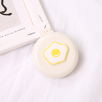 Nešiojamos oro pagalvėlės šukos su veidrodžiu Keliaujančios masažinės sulankstomos šukos Moterų mergaičių plaukų šepečių formavimo įrankiai Didmeninė prekyba