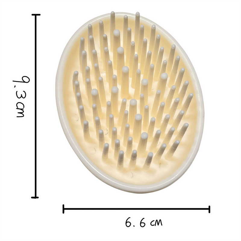 Σαμπουάν για μασάζ χτένας Σαμπουάν τεχνούργημα για την αφαίρεση της ζυγαριάς Ανδρική και γυναικεία πιτυρίδα Αντικνησμώδης προμήθειες μπάνιου Χτένη μασάζ κεφαλής