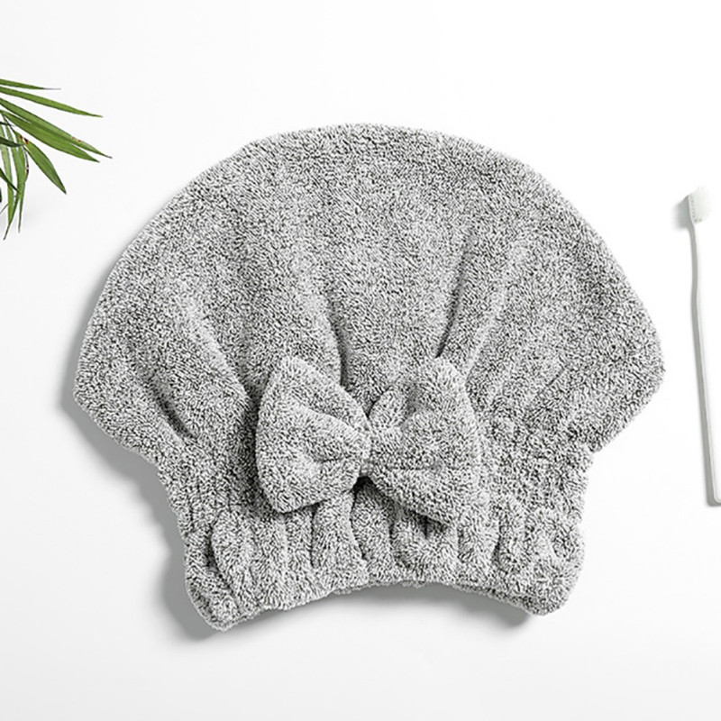 1 tk Mikrokiust vannitav Kiiresti Kuivatav Juuksemüts Turban Wrap Käterätikumüts Vannitoa Armsad Pikkade Juustega Juuksekuivatavad Dušimütsid