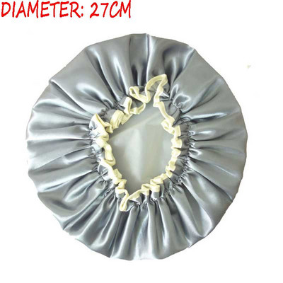 Naiste veekindel vannimüts Kahekihiline dušš kuivadele juustele peakate Naiste juuste keerdumine dušiküts Vannitoa tarvikud