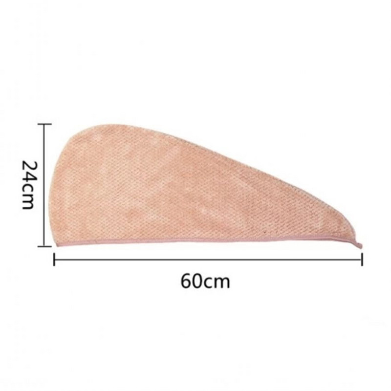 Magic Microfiber Στεγνωτήρας μαλλιών που στεγνώνει γρήγορα Πετσέτα μπάνιου Καπέλο Quick Cap Turban Dry