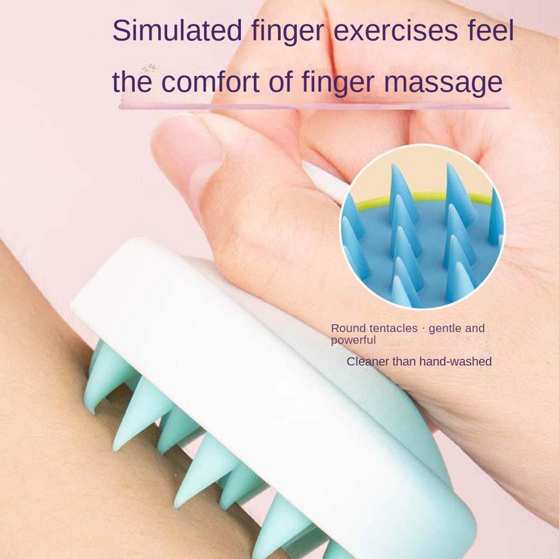 Gradient Color Peanaha Massaaž Pea Juuste Pesuhari Šampoon Naine Keha Juuksed Massaažikamm Vann Dušš SPA Harjad