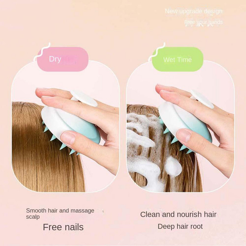 Gradient Color Peanaha Massaaž Pea Juuste Pesuhari Šampoon Naine Keha Juuksed Massaažikamm Vann Dušš SPA Harjad