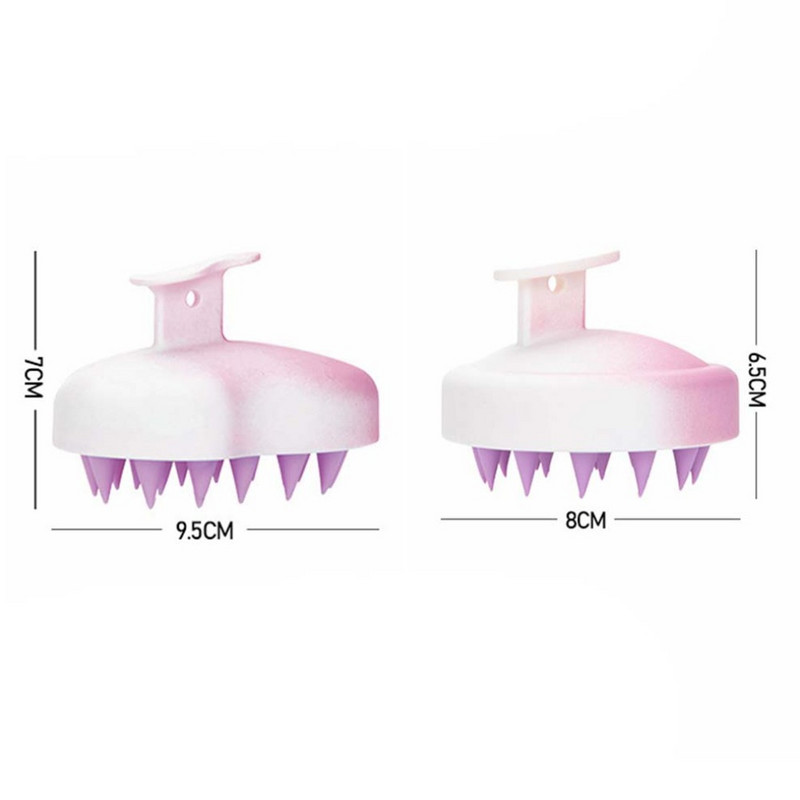 Gradient Color Peanaha Massaaž Pea Juuste Pesuhari Šampoon Naine Keha Juuksed Massaažikamm Vann Dušš SPA Harjad