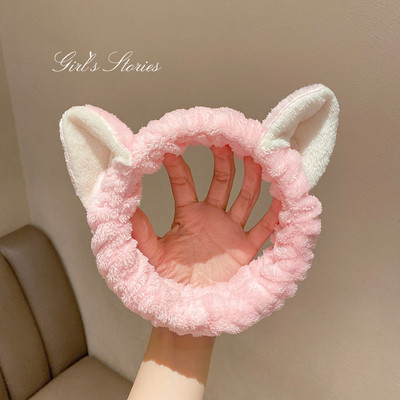 Peapael pesemiseks Pese Näo vibu meik Juuksepaelad Tüdrukutele Elastne hoidik Juuksepaelad Kõrvad Turban Juuksed Peapael Aksessuaarid