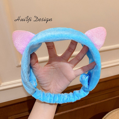 Peapael pesemiseks Pese Näo vibu meik Juuksepaelad Tüdrukutele Elastne hoidik Juuksepaelad Kõrvad Turban Juuksed Peapael Aksessuaarid