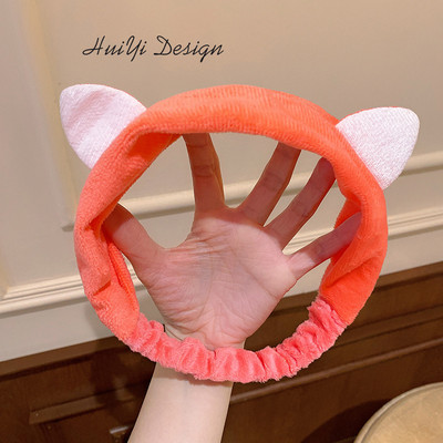 Peapael pesemiseks Pese Näo vibu meik Juuksepaelad Tüdrukutele Elastne hoidik Juuksepaelad Kõrvad Turban Juuksed Peapael Aksessuaarid