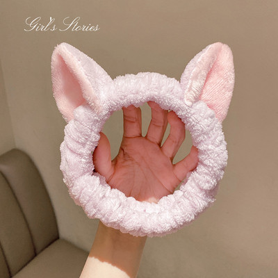 Peapael pesemiseks Pese Näo vibu meik Juuksepaelad Tüdrukutele Elastne hoidik Juuksepaelad Kõrvad Turban Juuksed Peapael Aksessuaarid