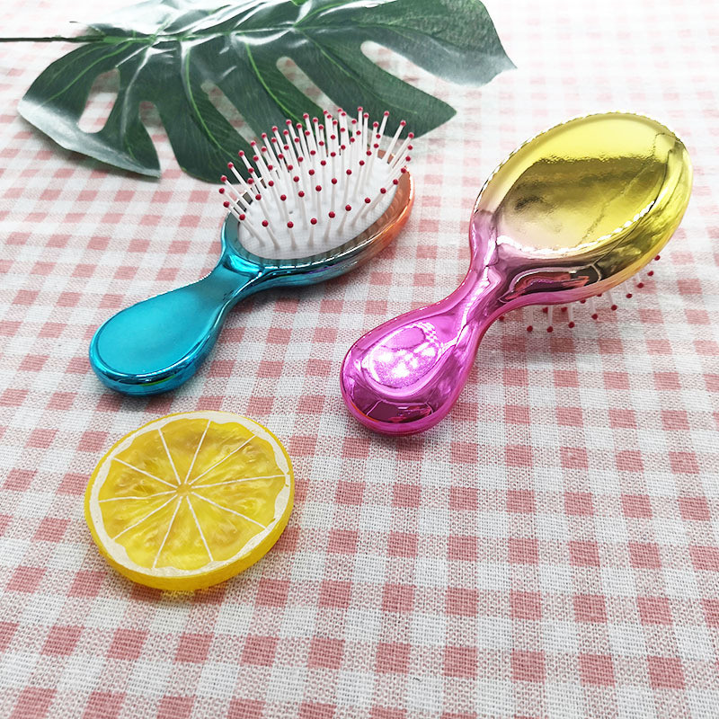 Naiste juuksehari kamm looduslike metssiga harjastega antistaatiline juuksehari kaasaskantav peanaha masseerija juuksuri juukseharja tarvikud