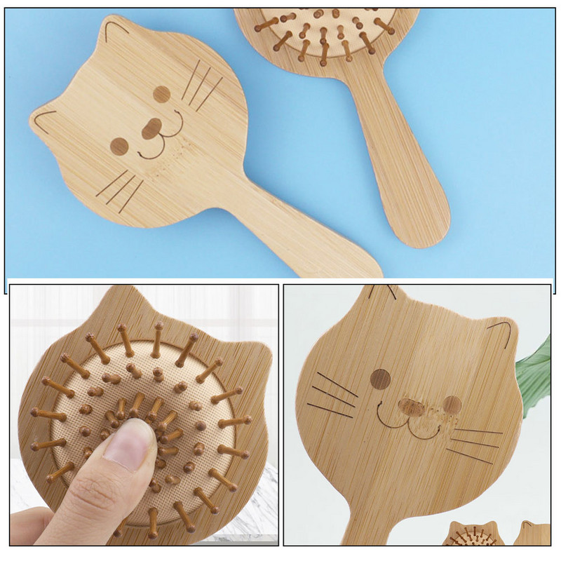 Peanahahari Armas kamm naistele Juuksed Kuivad Õhukesed Detangling Multikad Stiilid Juukseharjad Naine