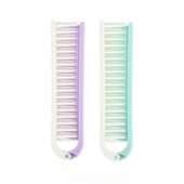 2 vnt. Plaukų aksesuarai Antistatinės šukos Vyriškos šukos Sulankstomos Kirpyklos Tiesiai Arti Dantytos Kelionės erzinimas