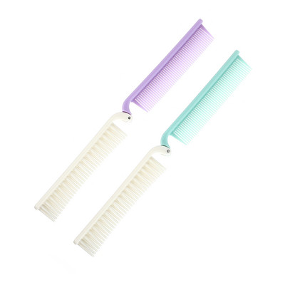 2 vnt. Plaukų aksesuarai Antistatinės šukos Vyriškos šukos Sulankstomos Kirpyklos Tiesiai Arti Dantytos Kelionės erzinimas