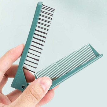 Масажен инструмент за оформяне на коса с широки зъби Фризьорска сгъваема четка за коса Дамски комплект гребени Масажен гребен Гребен с въздушна възглавница