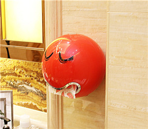 ABS-plastikust rullpaberihoidja Erinevate värvidega Creative rullpaberikarp vannitoahotellide tualettpaberihoidja jaoks