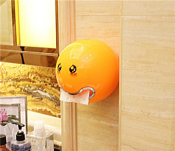 ABS-plastikust rullpaberihoidja Erinevate värvidega Creative rullpaberikarp vannitoahotellide tualettpaberihoidja jaoks