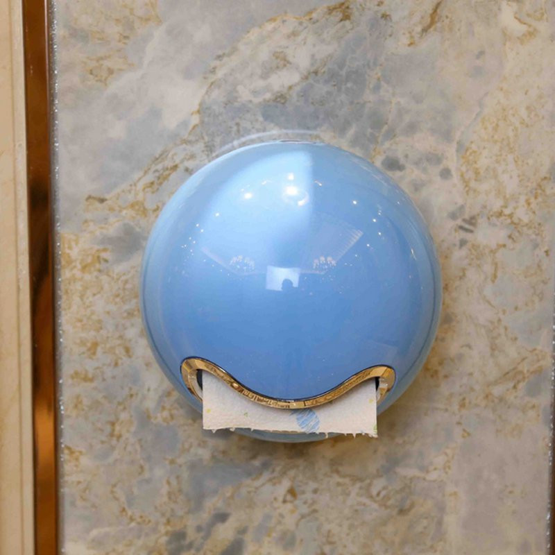 ABS-plastikust rullpaberihoidja Erinevate värvidega Creative rullpaberikarp vannitoahotellide tualettpaberihoidja jaoks