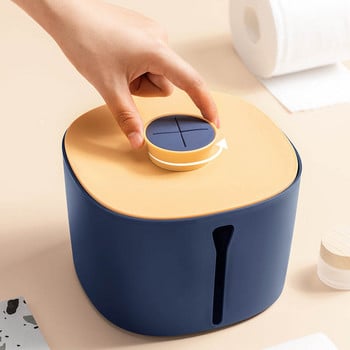 Επιτοίχια θήκη χαρτιού τουαλέτας Αδιάβροχο ρολό τουαλέτας Dispenser πετσετών μιας χρήσης Κουτί αποθήκευσης προσώπου Αξεσουάρ μπάνιου