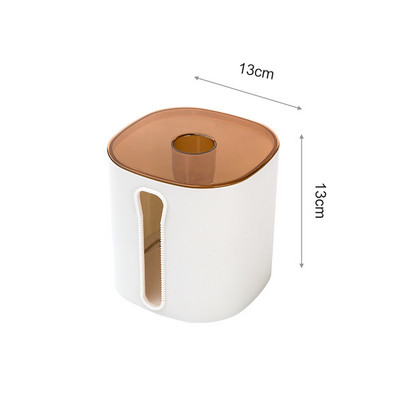 Läbipaistev perforeeritud seinale paigaldatav tualettpaberikast Majapidamise elutoa paberisahtel Alumine rippuv salvrätikute hoiukast