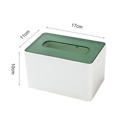 Läbipaistev perforeeritud seinale paigaldatav tualettpaberikast Majapidamise elutoa paberisahtel Alumine rippuv salvrätikute hoiukast