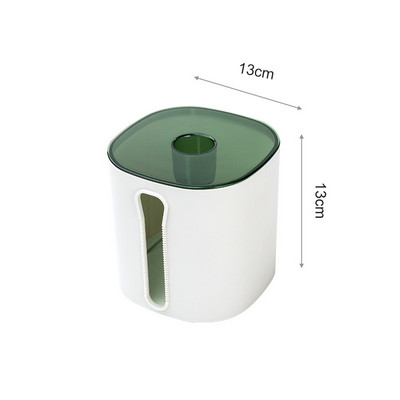 Läbipaistev perforeeritud seinale paigaldatav tualettpaberikast Majapidamise elutoa paberisahtel Alumine rippuv salvrätikute hoiukast