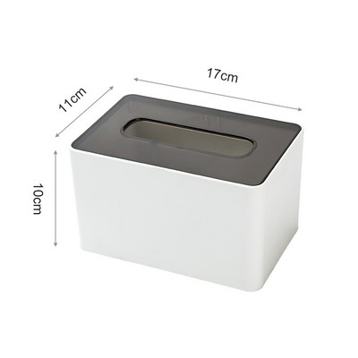 Läbipaistev perforeeritud seinale paigaldatav tualettpaberikast Majapidamise elutoa paberisahtel Alumine rippuv salvrätikute hoiukast