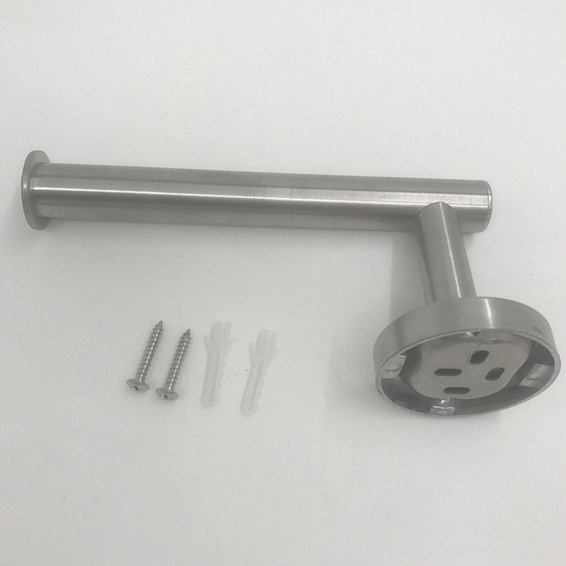 „Smesiteli“ gamyklos tiesioginis modernus SUS304 nerūdijančio plieno šlifuotas sieninis laikiklis Vonios kambarys, sukamas tualetinio popieriaus laikiklis