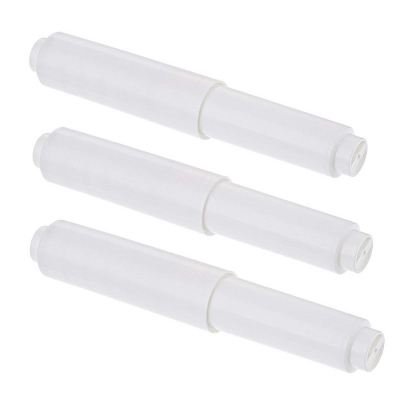 Plastikinis tualetinio popieriaus laikiklis, spyruoklinis pakaitinis vonios audinio volelio priedai