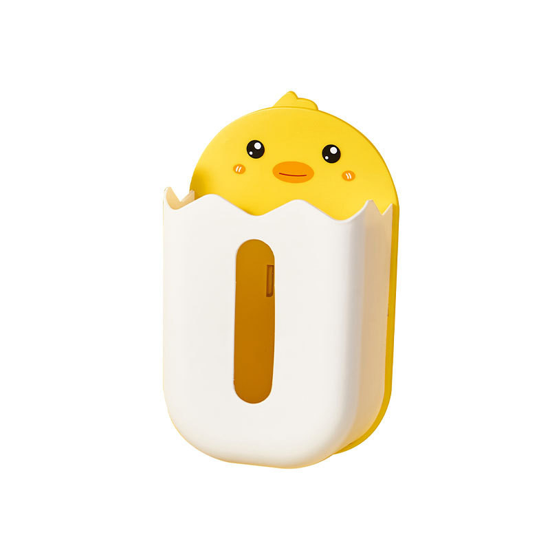 Little Yellow Duck Tissue Box Ladica za naljepnice koja ne ostavlja trag Ljepota polica za jaja Kutija za pohranu jaja višenamjenski stalak za pohranu