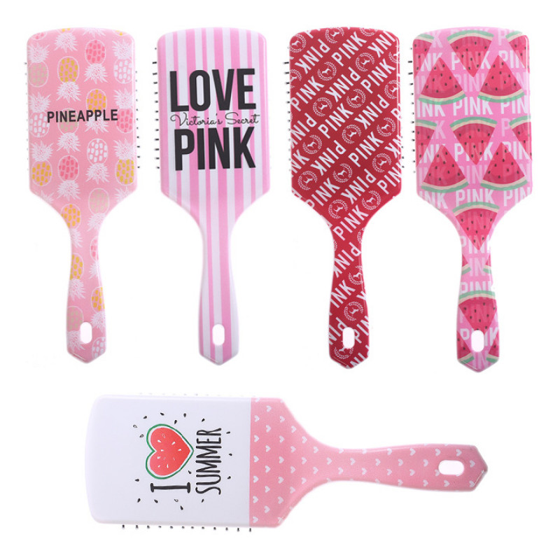 Juuksekamm Cartoon Air Bag Kamm Stiil Juuksehari Sirge Curl Märjad Juuksed Peanaha Massaažikamm Plastist juuksuri kamm