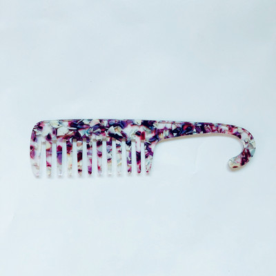 Češalj s octenom kiselinom, jednostavan i neoštećujući češalj za kosu, češalj sa širokim zupcima, antistatički retro frizerski češalj