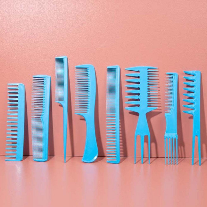 Šoninių dantų šukos Kirpėjas Plaukų dažymas Plaukų formavimo įrankis Šukuosenos įrankis Plaukų šepetys Plaukų šukos Pjovimo Šukos Plaukų Šukų rinkinys