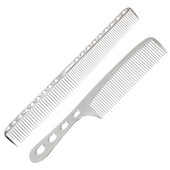 Plaukų krapštukai Garbanotos metalinės šukos vyriškos šlapios šukos su dideliais dantimis, didelės šukos Moteriškas vyriškas kostiumas