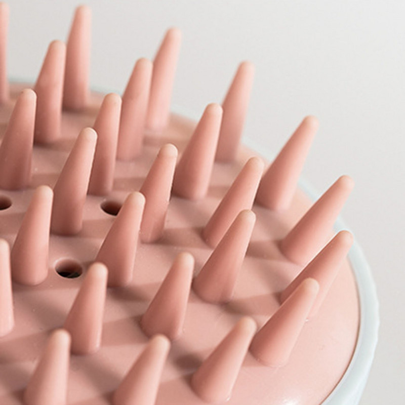 Käeshoitav massaažiharja pea keha peanaha massaažihari kamm juuksepuhastus kammipea masseerija naistele