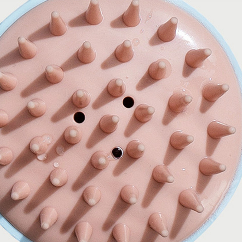 Käeshoitav massaažiharja pea keha peanaha massaažihari kamm juuksepuhastus kammipea masseerija naistele