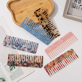 Japanski i korejski minimalistički retro češalj od acetata, prijenosni i antistatički češalj za djevojčice