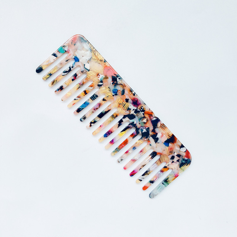 Japanski i korejski minimalistički retro češalj od acetata, prijenosni i antistatički češalj za djevojčice