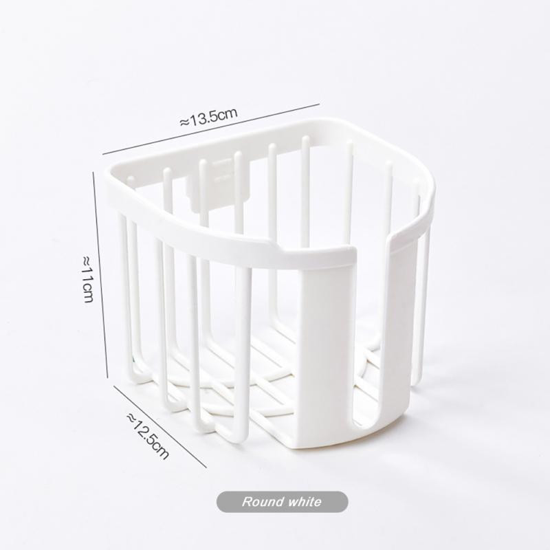 Αυτοκόλλητη βάση χαρτιού σε ρολό τουαλέτας Organizer Βάση τοίχου Βάση αποθήκευσης Κουζίνα Μπάνιο χωρίς τρυπάνι Διανομέας χαρτοπετσέτας ανοξείδωτο