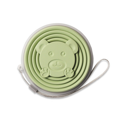 Sklopiva šalica, teleskopska silikonska boca za vodu, dječje šalice za putovanja na otvorenom, sportske sklopive, prijenosne šalice za ispiranje usta