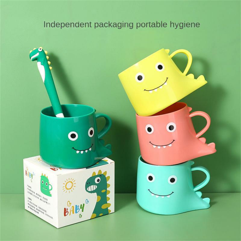 Baby Thickened Cup Dinosaur Children Mouthwash Cup Cute οδοντόβουρτσα Κύπελλο Gargle Cup Cartoon Creative