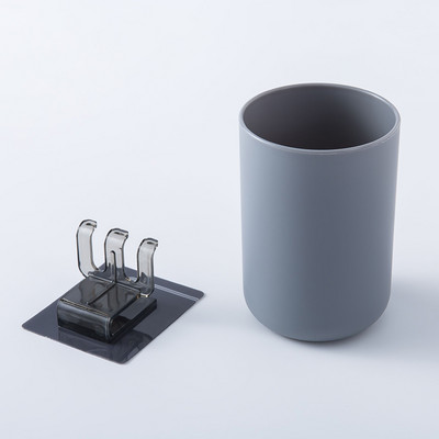 Creative hambaharjahoidik Lihtne veetass hambaharja hoidik seinale Vannitoa harjamistopsid hammas Vannitoatooted