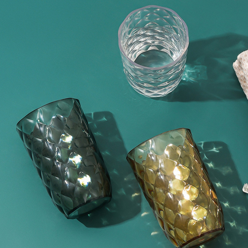 Dantų šepetėlio laikiklis Vonios plovimo puodelis Pradžia Dantų šepetėlio puodeliai Plastikiniai permatomi burnos skalavimo skysčių puodeliai Dantų pastos laikiklio dėžutės Organizatorius